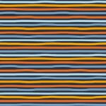 Úplet GOTS Farebné pásy