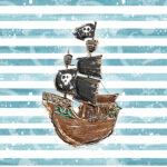 Panel Pirátska loď