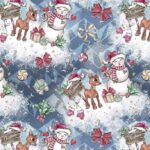 Teplákovina Snehuliak (0,8m)