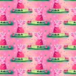 Úplet Prasiatko Peppa, Peppa pig (0,95m)