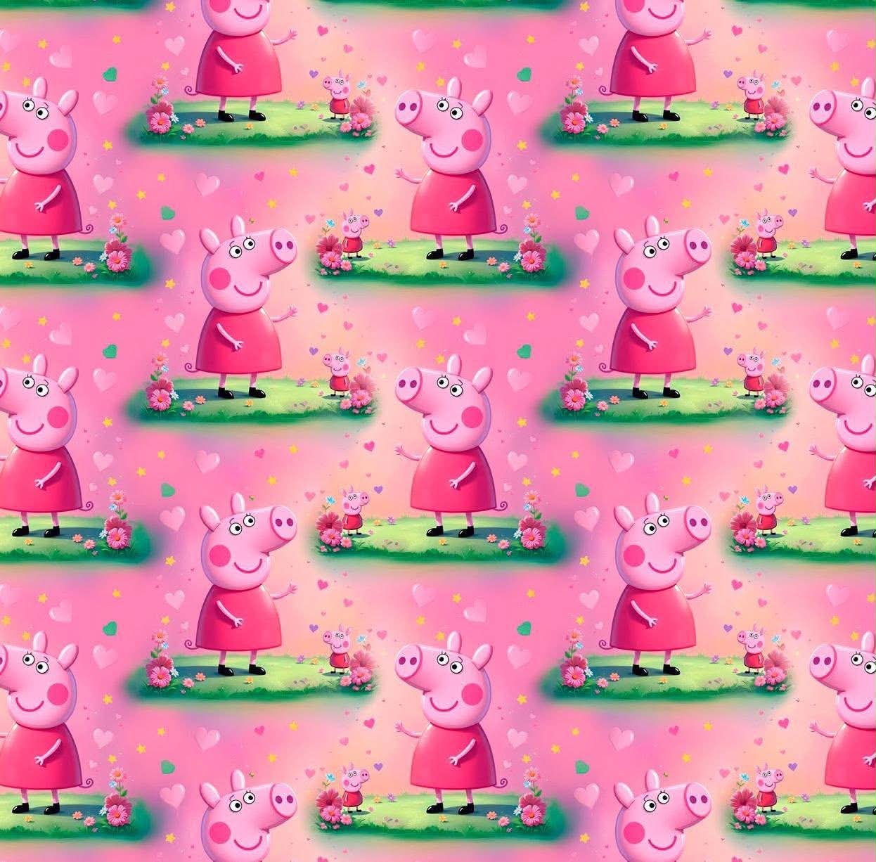Bez-nazwy (5) Úplet Prasiatko Peppa, Peppa pig (0,95m) – Obrázok 1